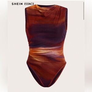 SHEIN Essence Sunset Hues Bodysuit